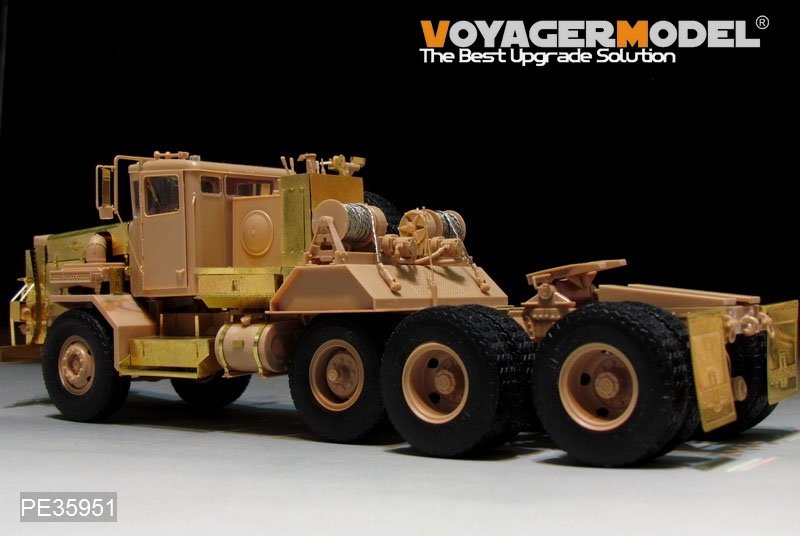 Voyager Model PE35951 Modern US Army M911 C-HET &amp;amp;M747 Heavy Equipment Semi-Trailer For MENG SS-013 1/35 – Bild 13