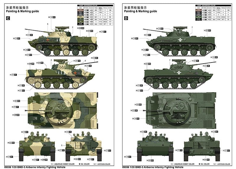 Trumpeter 09556 BMD-3 Airborne Infantry Fighting Vehicle 1/35 – Bild 5