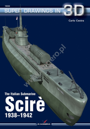 Kagero 16044 Le sous-marin italien Scirè 1938-1942 FR