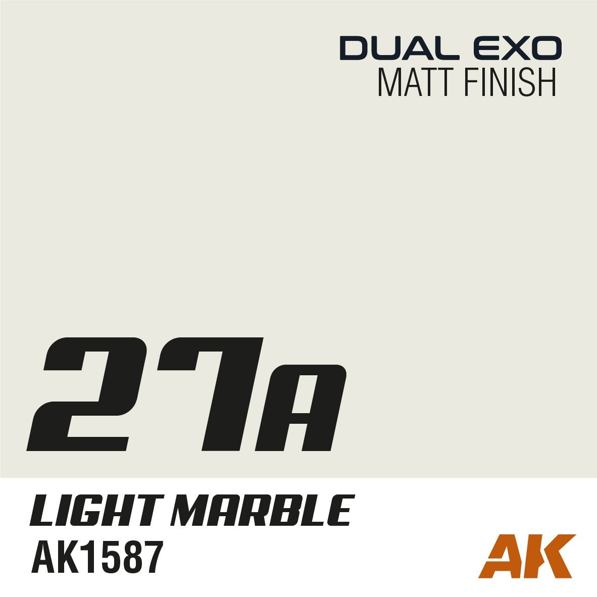 AK Interactive AK1587 DUAL EXO SCENERY – 27A – LIGHT MARBLE 60ML. – imagen 2