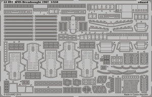 Eduard 53091 HMS Dreadnought 1907 1/350 TRUMPETER