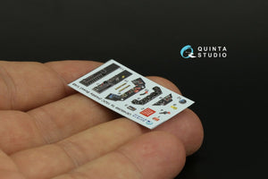 Quinta Studio QD48268 Ta 152C 3D-Printed &amp;amp; coloured Interior on decal paper (Hobby Boss) 1/48 – zdjęcie 4