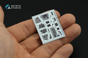 Quinta Studio QDS+48262 Tornado IDS Italian 3D-Printed coloured Interior on decal paper (Revell) (small version) (with 3D-printed resin parts) 1/48 – immagine 9