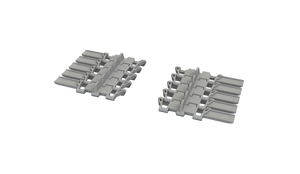 Eduard 635043 Pz.Kpfw. III / Pz.Kpfw. IV - Winter Tracks (3D-Printed) 1/35