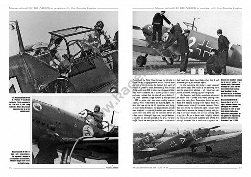 Kagero 3044 Messerschmitt Bf 109 A-D (EN) – Bild 3