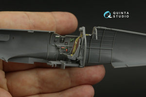 Quinta Studio QD48136 Spitfire Mk.V 3D-Printed &amp;amp; coloured Interior on decal paper (Tamiya) 1/48 – immagine 10