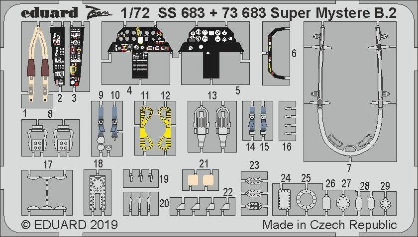 Eduard BIG72152 Super Mystère B.2 1/72 SPÉCIAL HOBBY – image 3