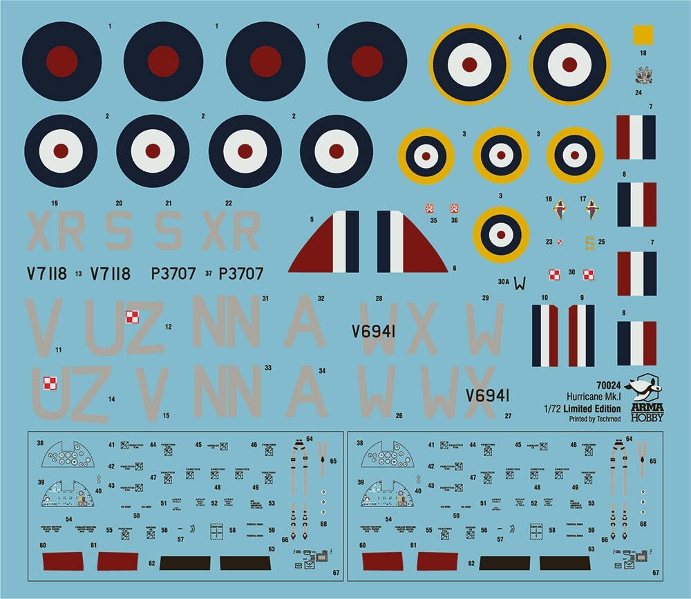 Arma Hobby 70024 Hurricane Mk I Escadrons alliés Édition limitée 1/72 – image 2