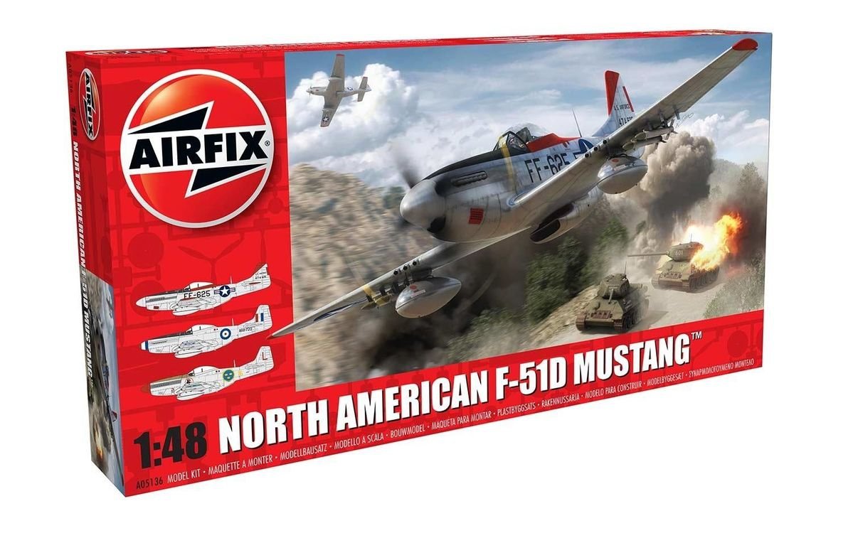 Airfix 05136 North American F-51D Mustang 1/48 – zdjęcie 2