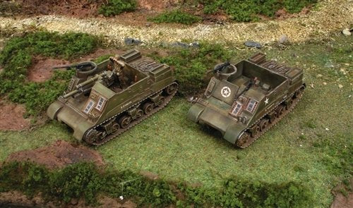 Italeri 7513 Autorail d&amp;#39;obusier américain M7 Priest/105mm avec Kangaroo (modification d&amp;#39;assemblage rapide en 2 étapes)