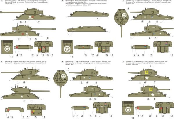 ToRo Model 35D10 - Polish Sherman tanks - 1st Polish Armoured Division, NWE 1944-45 vol.1 1/35 – immagine 2