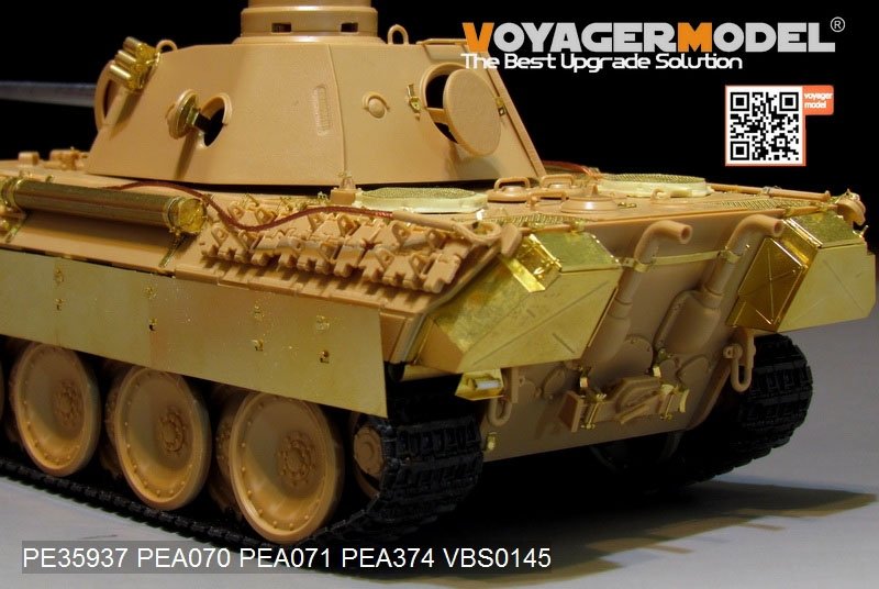 Voyager Model PE35937 WWII German Panther D Tanks Basic For MENG TS-038 1/35 – imagen 7