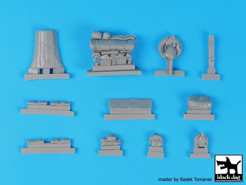 Black Dog T35228 Russian field car Gaz 67 B accessories set 1/35 – Bild 6