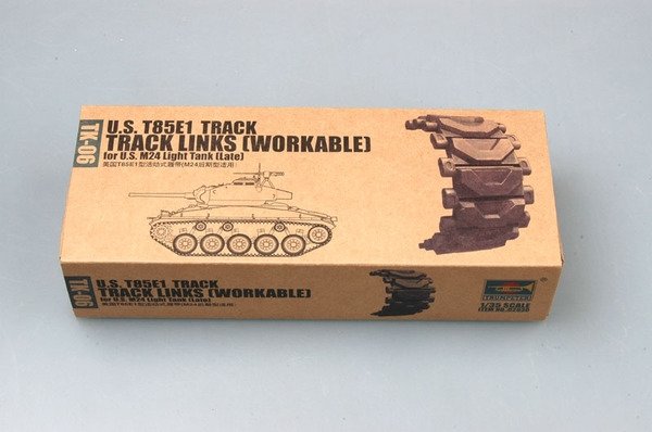 Trumpeter 02036 U.S. T85E1 track for U.S. M24 light tank (late) 1/35