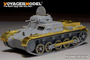 Maquette Voyager PE35492, char allemand Pz.Kpfw.I Ausf. B de la Seconde Guerre mondiale, pour maquette DRAGON 6186 au 1/35 – image 2