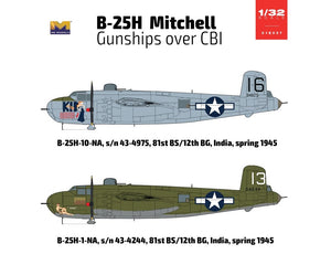 HK Models 01E037 B-25H Mitchell Gunships over CBI 1/32 – Bild 3