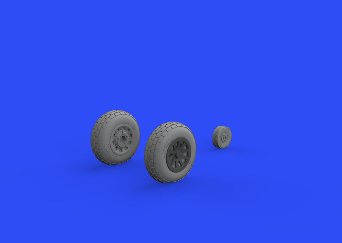 Eduard 648989 P-51B/ C wheels block tread EDUARD 1/48 – image 2