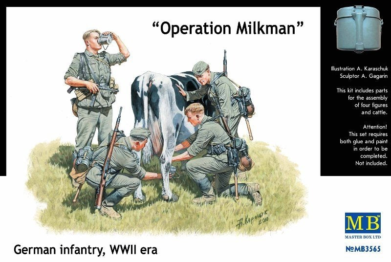 Master Box 3565 German Infantry (1939-1942) &amp;quot;Operation Milkman&amp;quot; 1/35