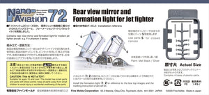 Fine Molds NA15 Rear view mirror and Formation light for Jet fighter 1/72 – Bild 2