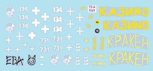 Star Decals 72-A1149 War in Ukraine # 11 Foreign Aid to Ukraine 2022-23. M113A2/A3, M113G3 and YPR-765 1/72 – Bild 3