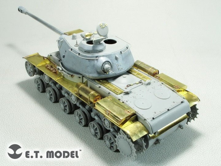 E.T. Model EA35-124 Soviet KV-85/KV-122 Heavy Tank Fenders For TRUMPETER Kit 1/35 – zdjęcie 4
