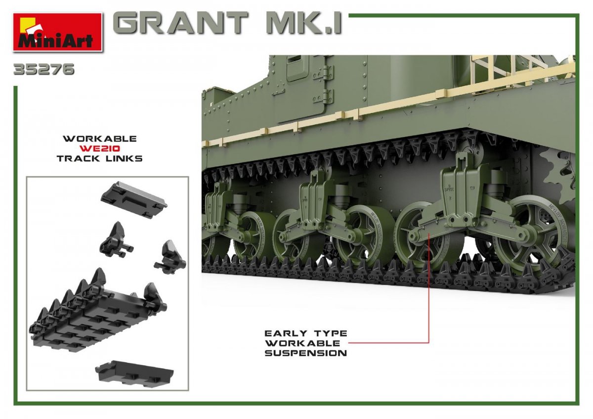 MiniArt 35276 GRANT Mk.I 1/35 – immagine 5