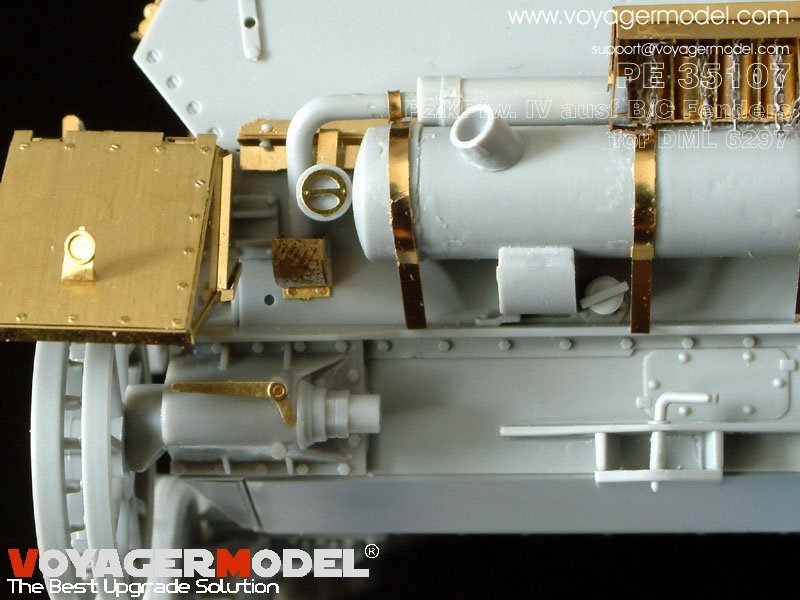 Voyager Model PE35107 Pz.kPfw. IV Ausf B/C (For DRAGON 6297) 1/35 – Bild 7