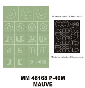 Montex MM48168 P-40M MAUVE