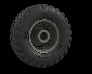 Panzer Art RE35-807 M26 Dragon Wagon Road wheels (Firestone) 1/35 – image 3