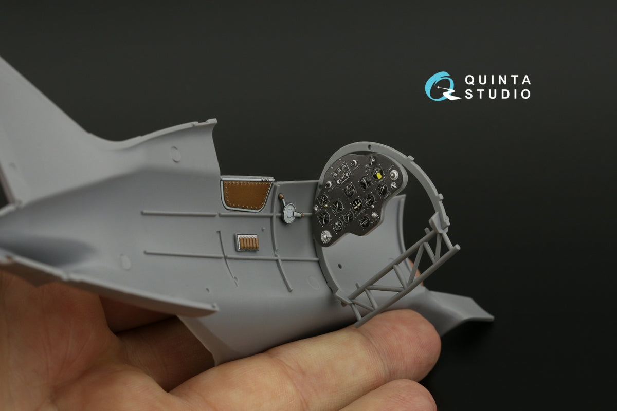 Quinta Studio QD32205 I-16 Type 10/17 3D-Printed coloured Interior on decal paper (ICM) 1/32 – immagine 4