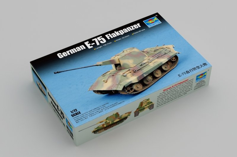 Trumpeter 07126 German E-75 Flakpanzer 1/72 – image 2