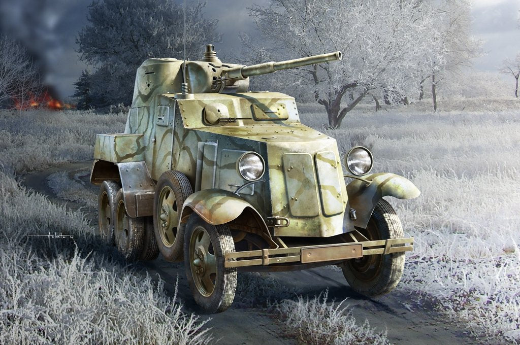 Hobby Boss 83840 Soviet BA-10 Armor Car 1/35
