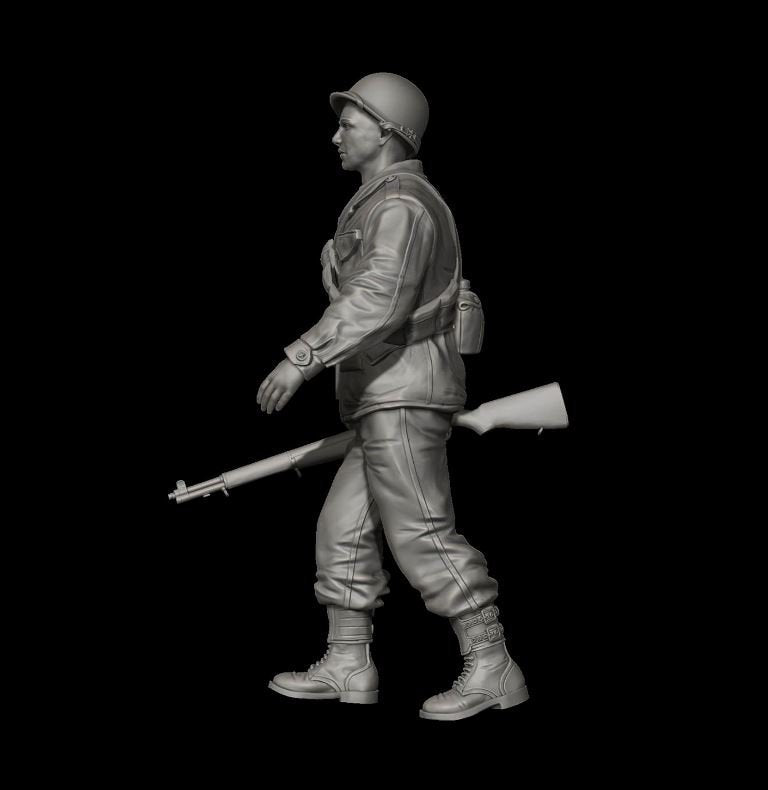 Panzer Art FI35-093 US Soldier in M43 uniform No.1 1/35 – immagine 3