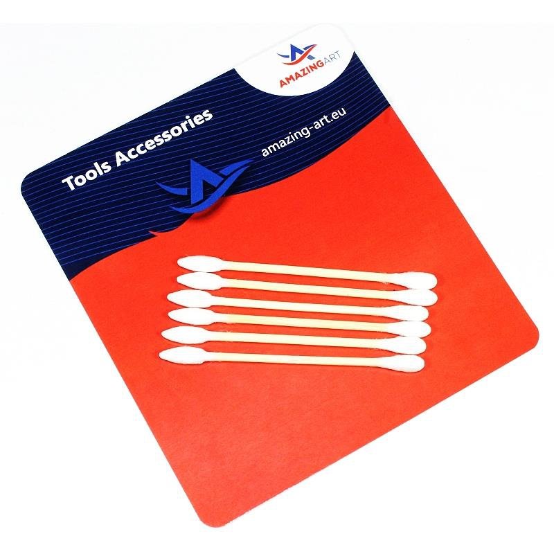 Amazing Art 19656 COTTON SWAB TRIANGULAR/ROUND 100szt