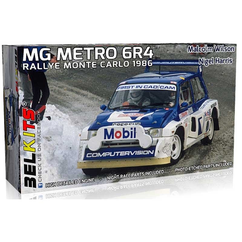 Belkits 015 MG Metro 6R4 Rallye Monte Carlo 1/24