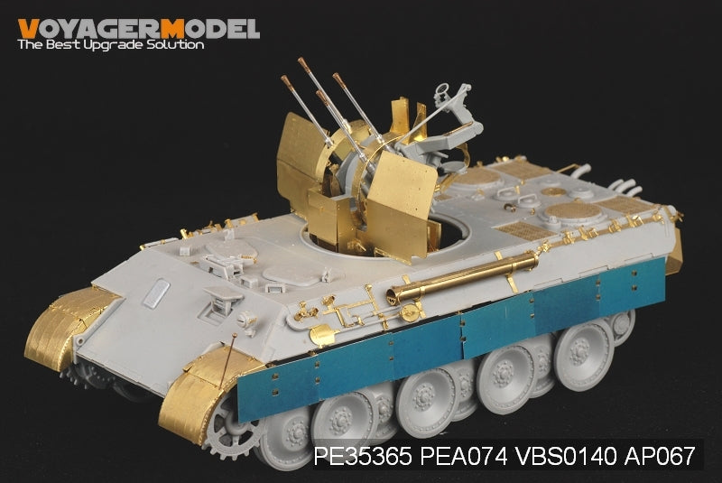 Voyager Model PE35365 WWII German Flak Panther Ausf D /w Flak 38 For DRAGON 6626 1/35 – imagen 2