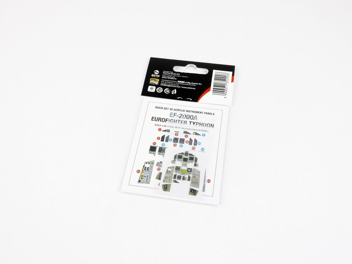 Red Fox Studio QS-48141 EF-2000A Eurofighter Typhoon Revell 1/48 – image 2