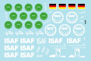 Star Decals 35-947 Generic ISAF markings 1/35 – immagine 2