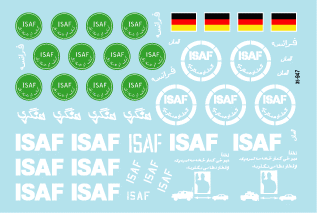 Star Decals 35-947 Generic ISAF markings 1/35 – immagine 2