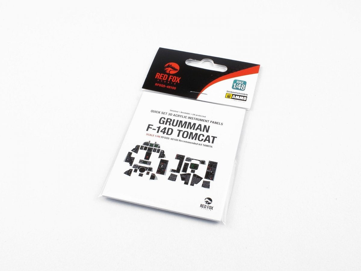 Red Fox Studio QS-48100 GRUMMAN F-14D TOMCAT Tamiya 1/48