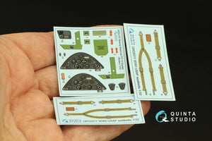 Quinta Studio QD32161 PT-13 Kaydet 3D-Printed &amp;amp; coloured Interior on decal paper (Roden) 1/32 – immagine 3