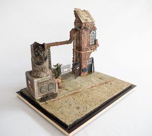 RT-Diorama 35304 Diorama-Base: &amp;quot;Grudinin Mill Stalingrad&amp;quot; 1/35 – Bild 5