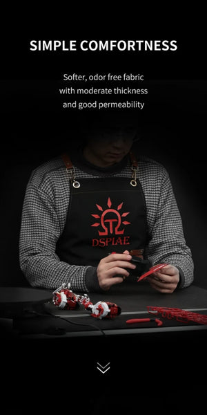 DSPIAE CAN-01 Canvas Working Apron / Płócienny fartuch roboczy – zdjęcie 7