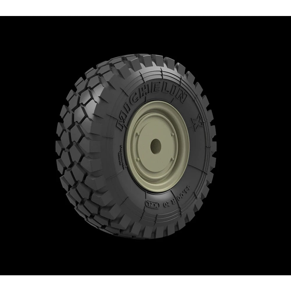 Panzer Art RE35-827 MAN LKW 10t Mil Road Wheels (Michelin XZL) 1/35 – Bild 2