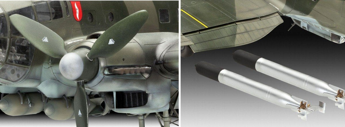 Revell 04836 Heinkel He 111 H-6 1/32 – immagine 4