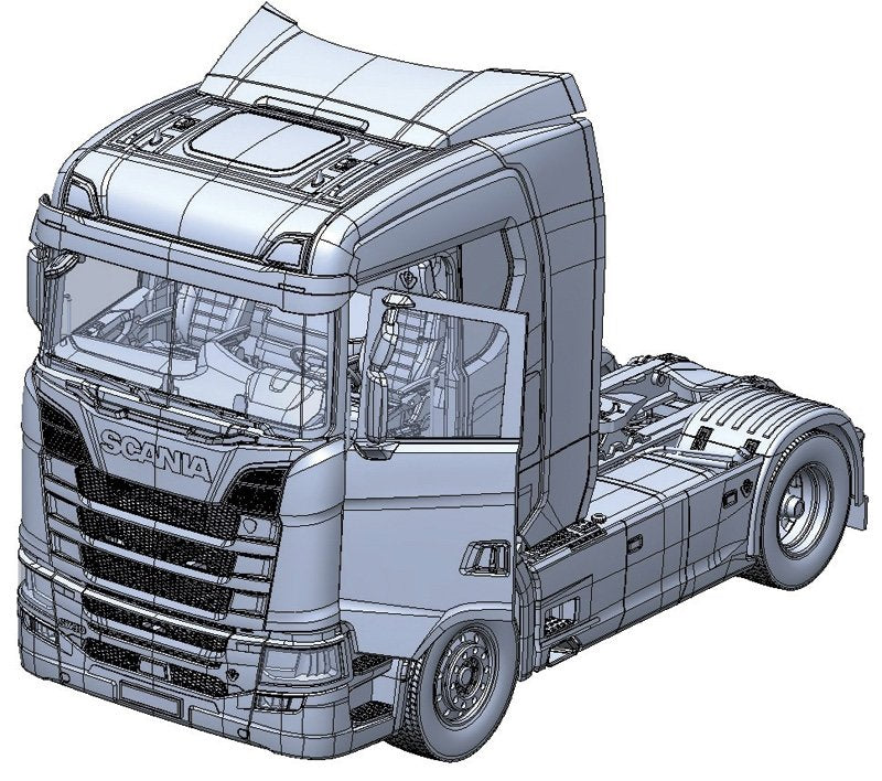 Italeri 3961 Scania S770 4x2 Normal Roof - LIMITED EDITION 1/24 – Bild 5