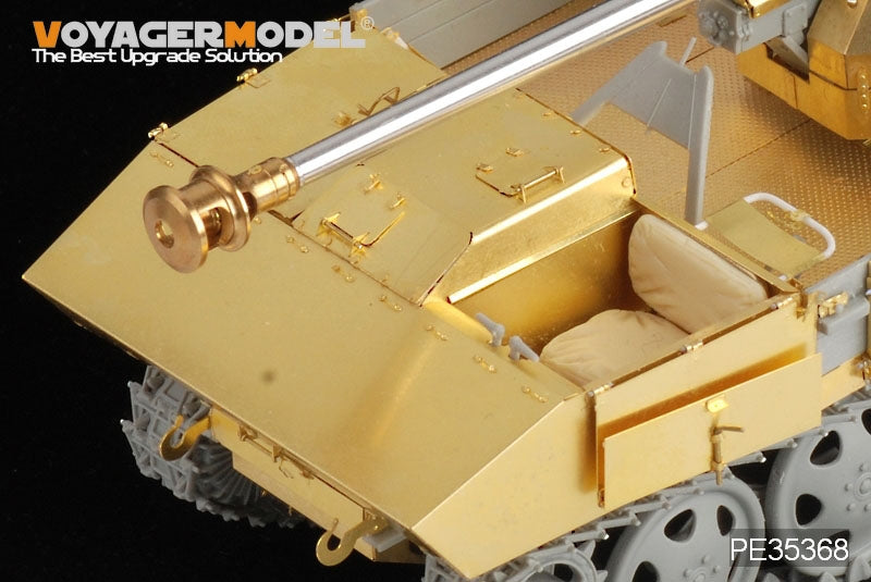 Voyager Model PE35368 WWII German 75mm PaK 40/4 auf Steyr RSO driver&amp;#39;s cabin For DRAGON 6640 1/35 – immagine 2
