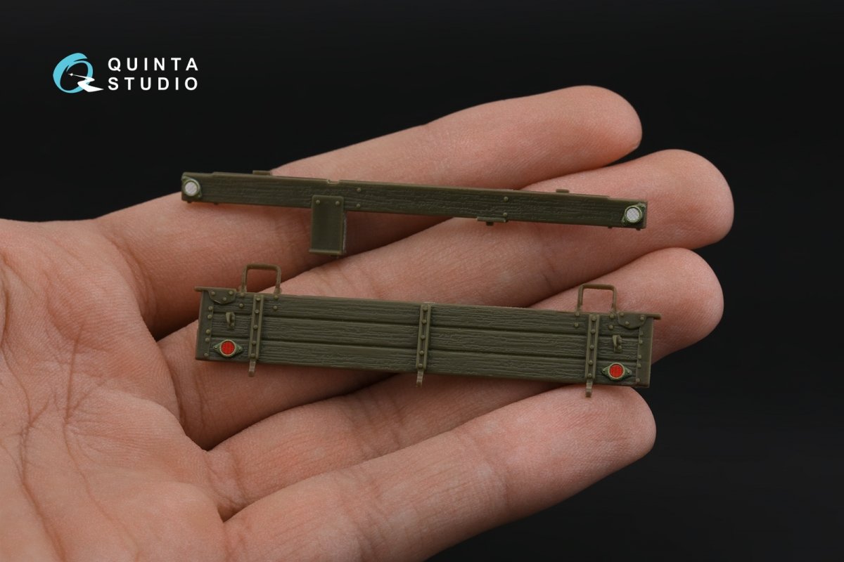 Intérieur imprimé en 3D et coloré sur papier décalcomanie pour la famille ZiL-157 de Quinta Studio QD35086 (Trumpeter) à l&amp;#39;échelle 1/35 – image 5