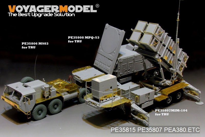 Voyager Model PE35807 Modern U.S. MIM-104 Patriot SAM System Basic (For TRUMPETER 01022) 1/35 – immagine 6