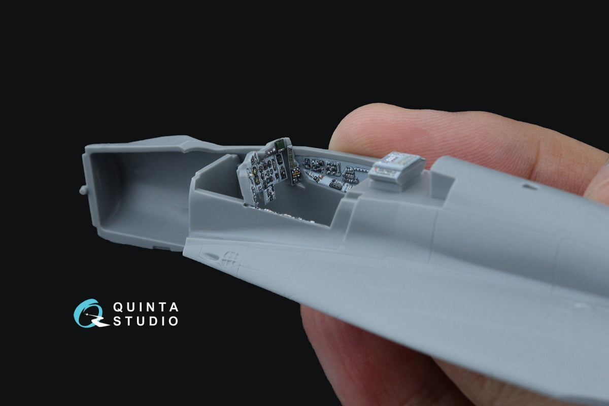 Quinta Studio QD+72150 MiG-29 9-13 3D-Printed coloured Interior on decal paper (7278 Zvezda) (with 3D-printed resin part) 1/72 – immagine 8